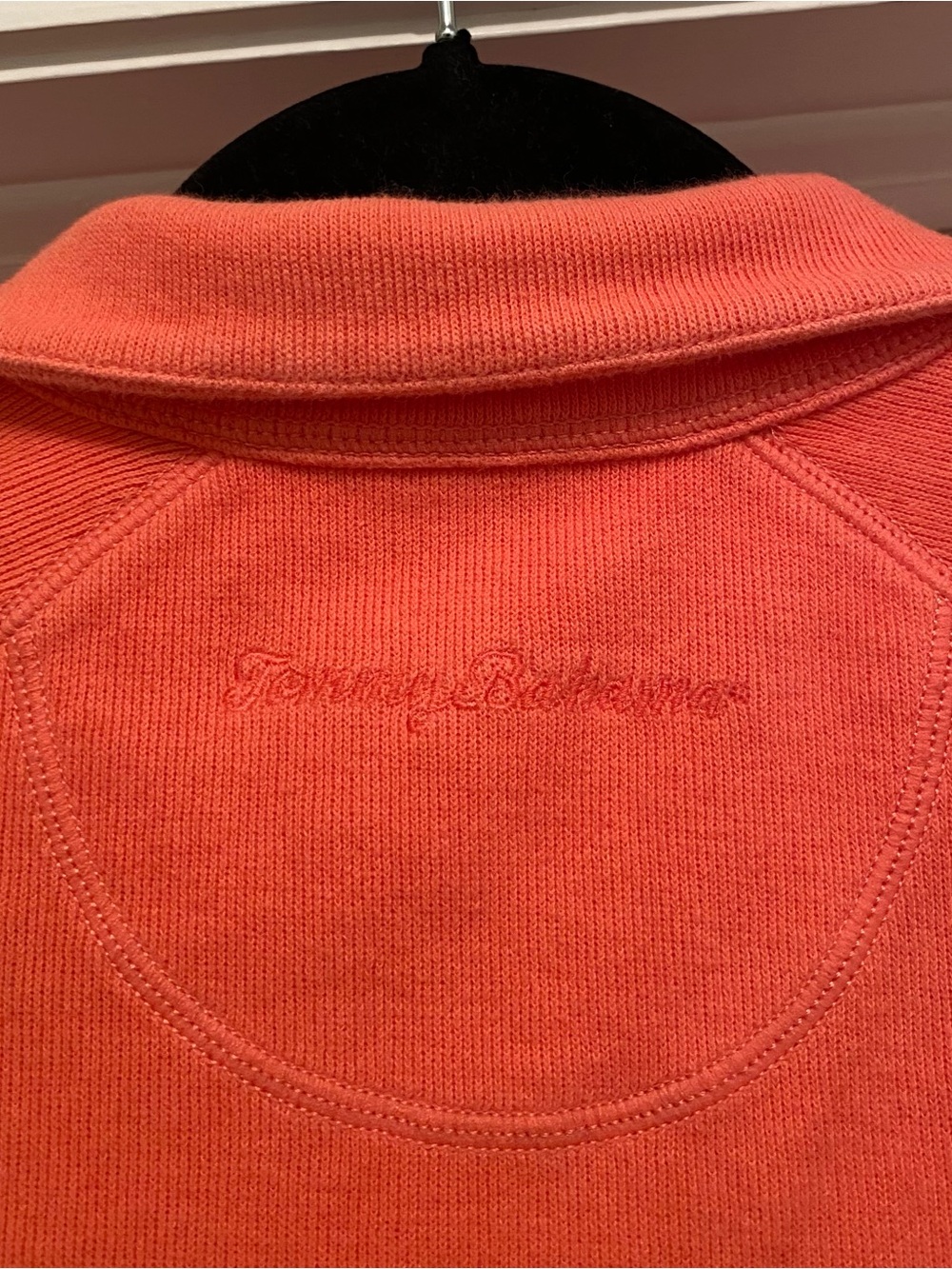 Tommy Bahama Womens Pullover Sweater Zip Up size XS Coral beach preppy coastal - Picture 4 of 7